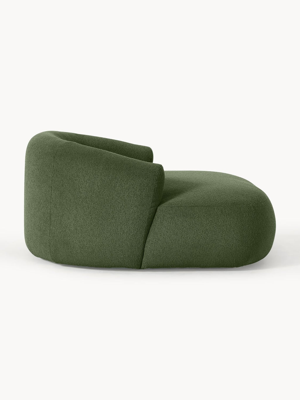 Sofia Bouclé-XL-Lounge Chair — Anthracite