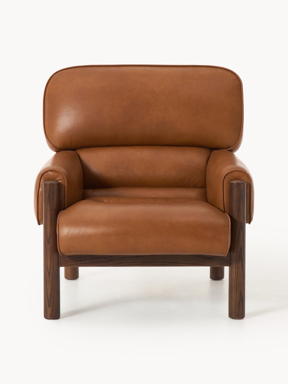 Calum Leather-Lounge Chair