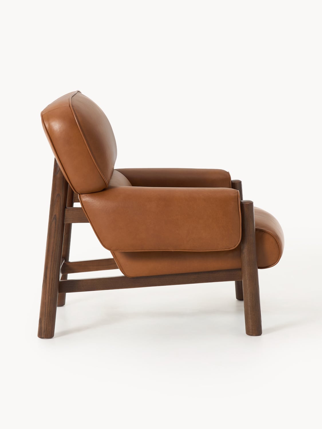 Calum Leather-Lounge Chair