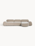 Wolke Modular Teddy-Corner Sofa (4-seater) — Sage