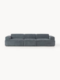 Melva Sofa (4-seater) — Dark Grey