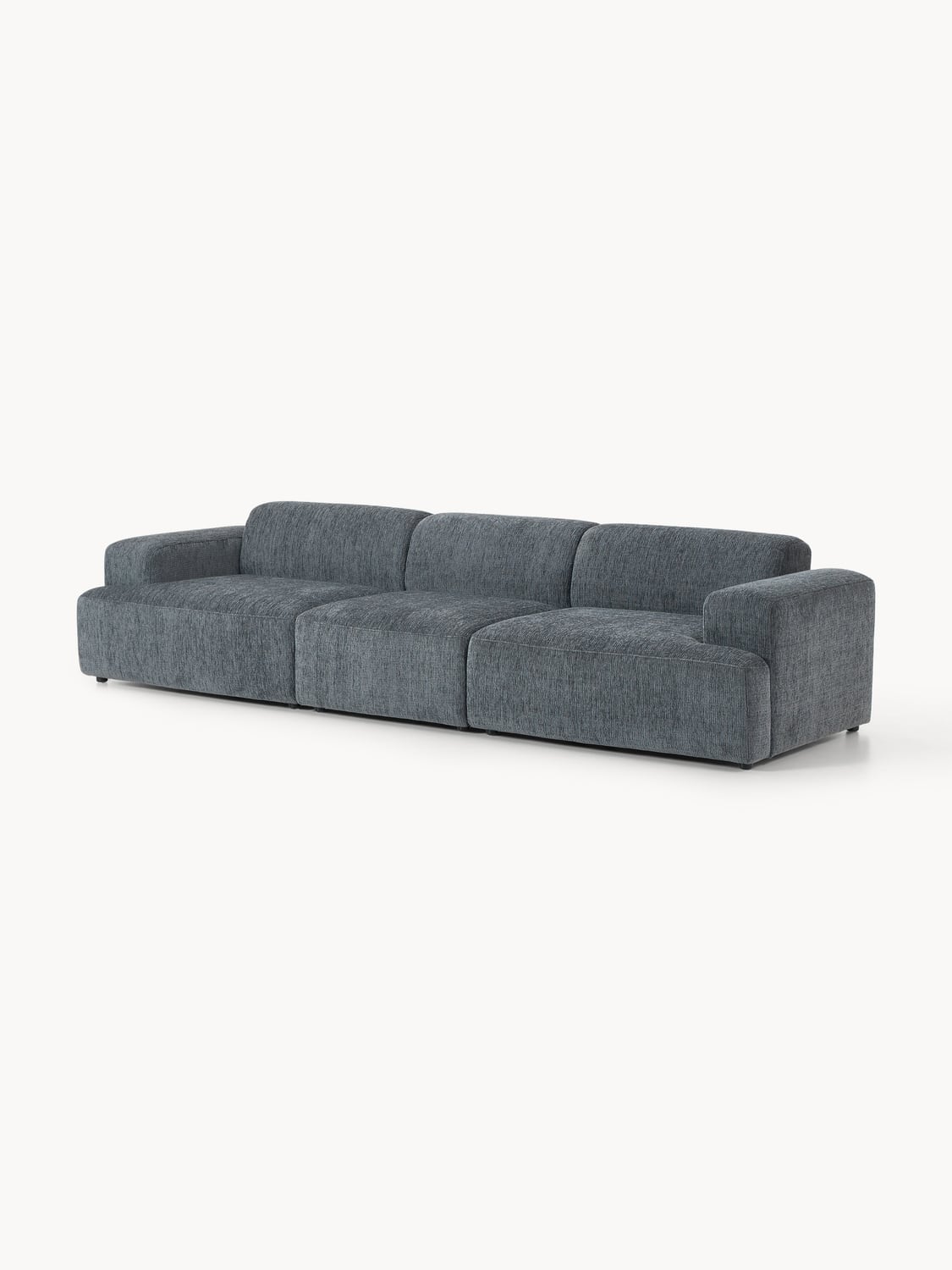 Melva Sofa (4-seater) — Dark Grey