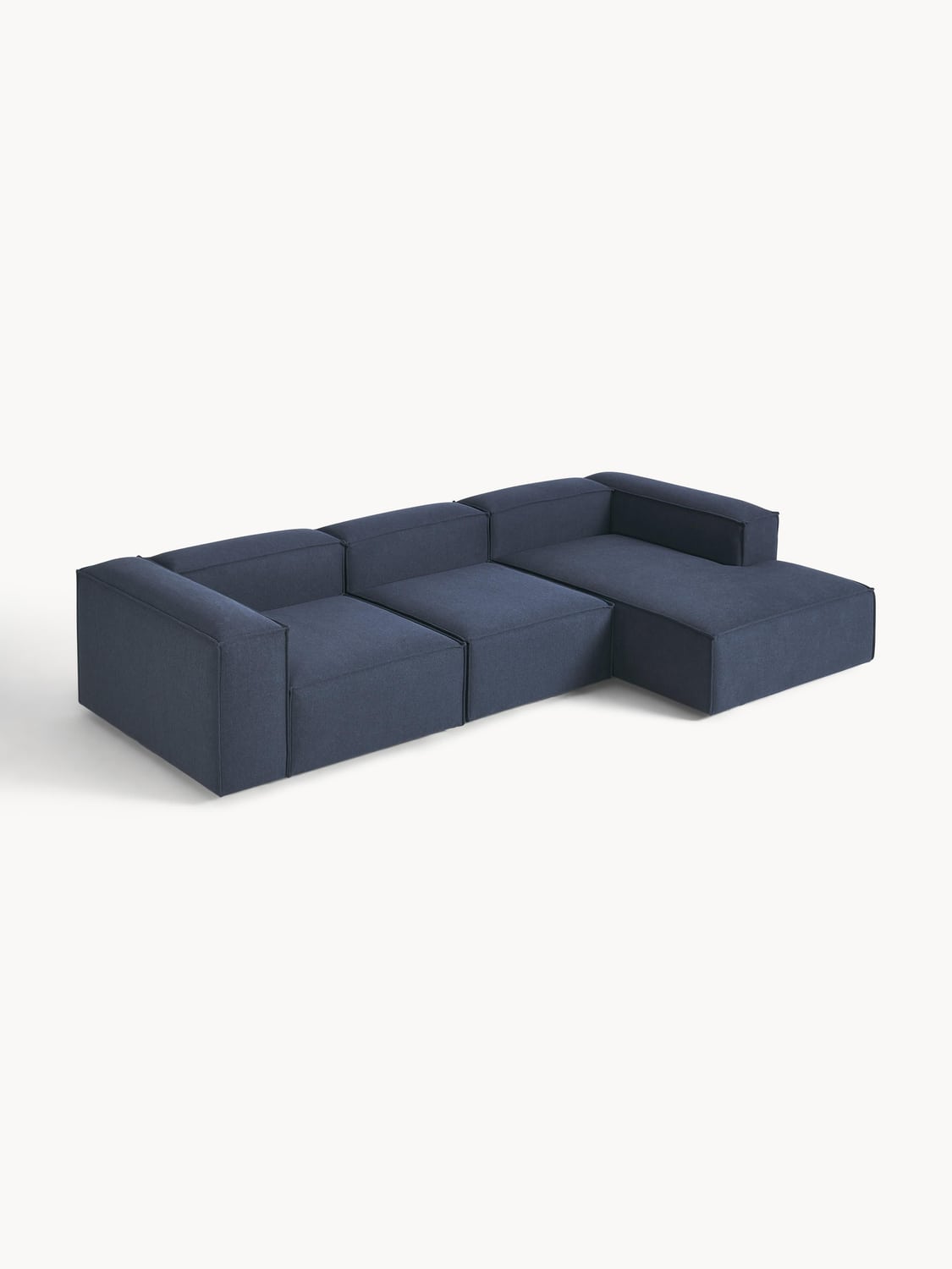 Lennon Modular Corner Sofa (4-seater) — Petrol