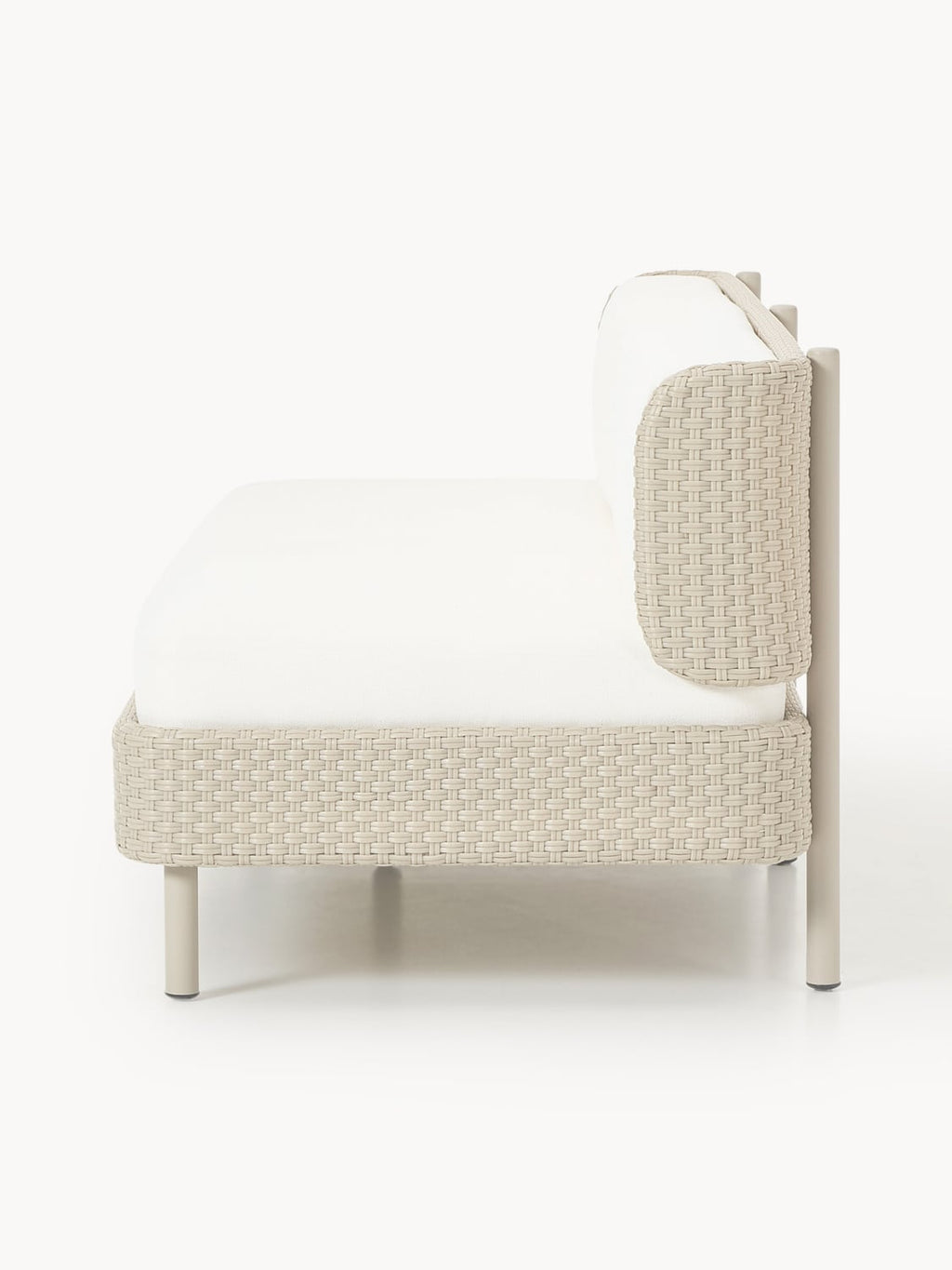 Hani Modular Garden Sofa (3-seater) with Protective Cover — Off-White