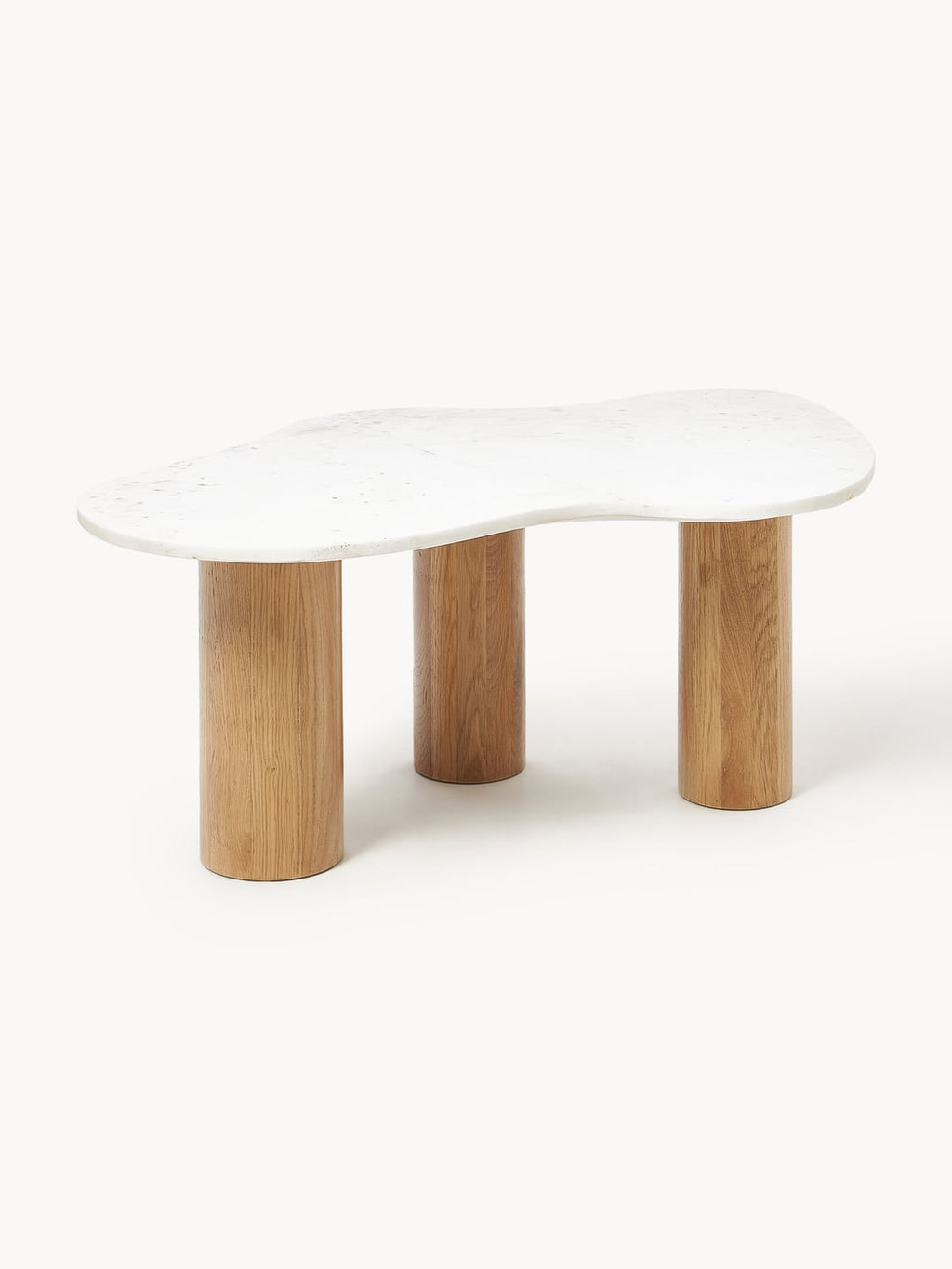 Naruto Marble-Coffee Table in Organic Form — Sand