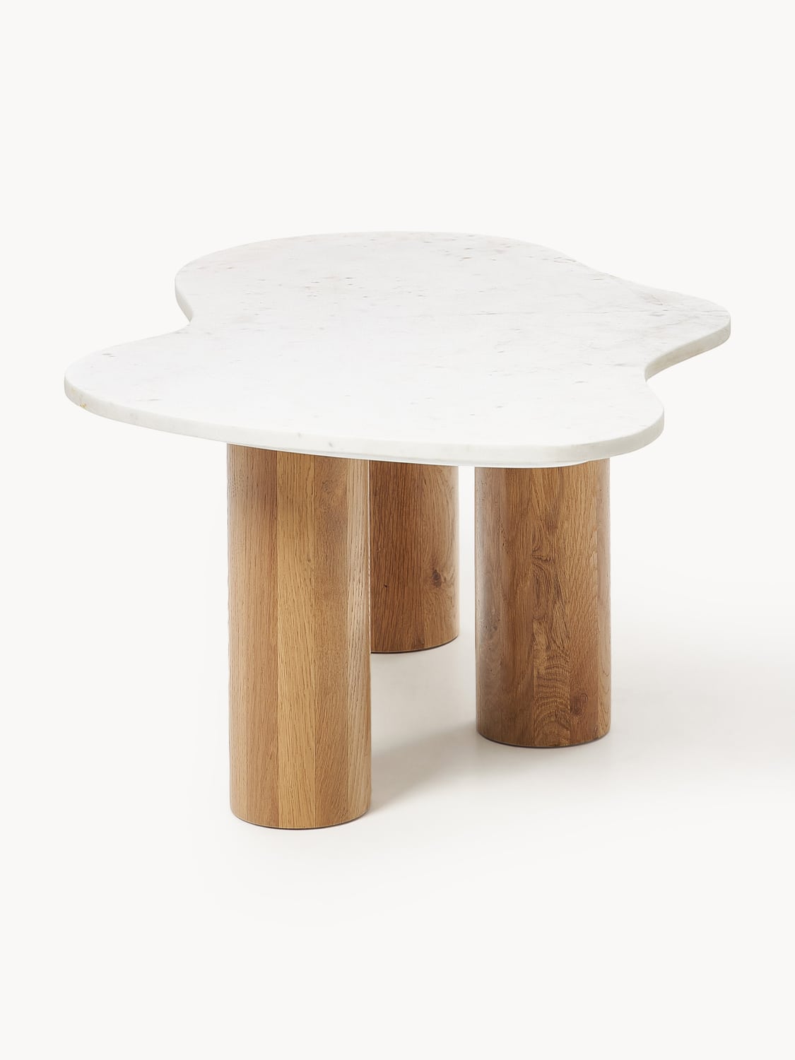 Naruto Marble-Coffee Table in Organic Form — Sand