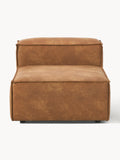 Lennon Middle Module in Leather — Caramel