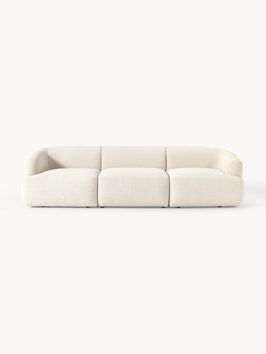 Sofia Modular Bouclé Sofa (3-seater) — Off-White