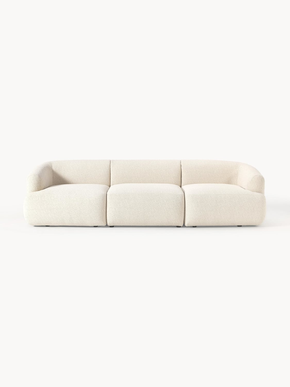 Sofia Modular Bouclé Sofa (3-seater) — Off-White