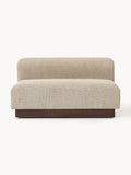 Natalie Sofa (2-seater) in Teddy Bouclé — Warm Grey
