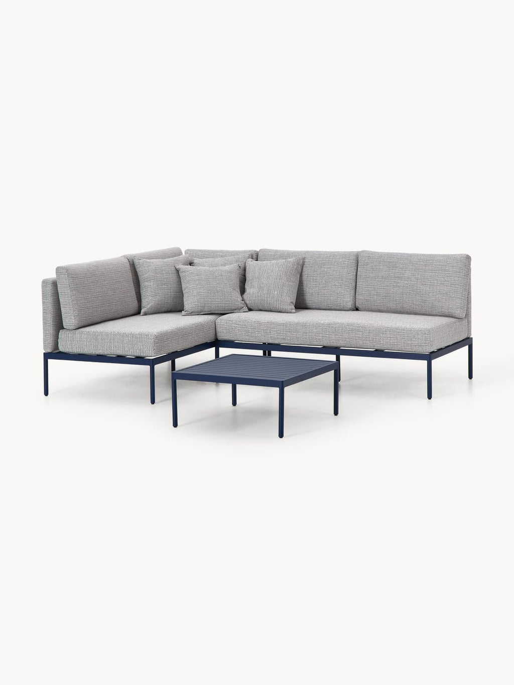 Linden Garden Lounge Set, set of 2 — Grey