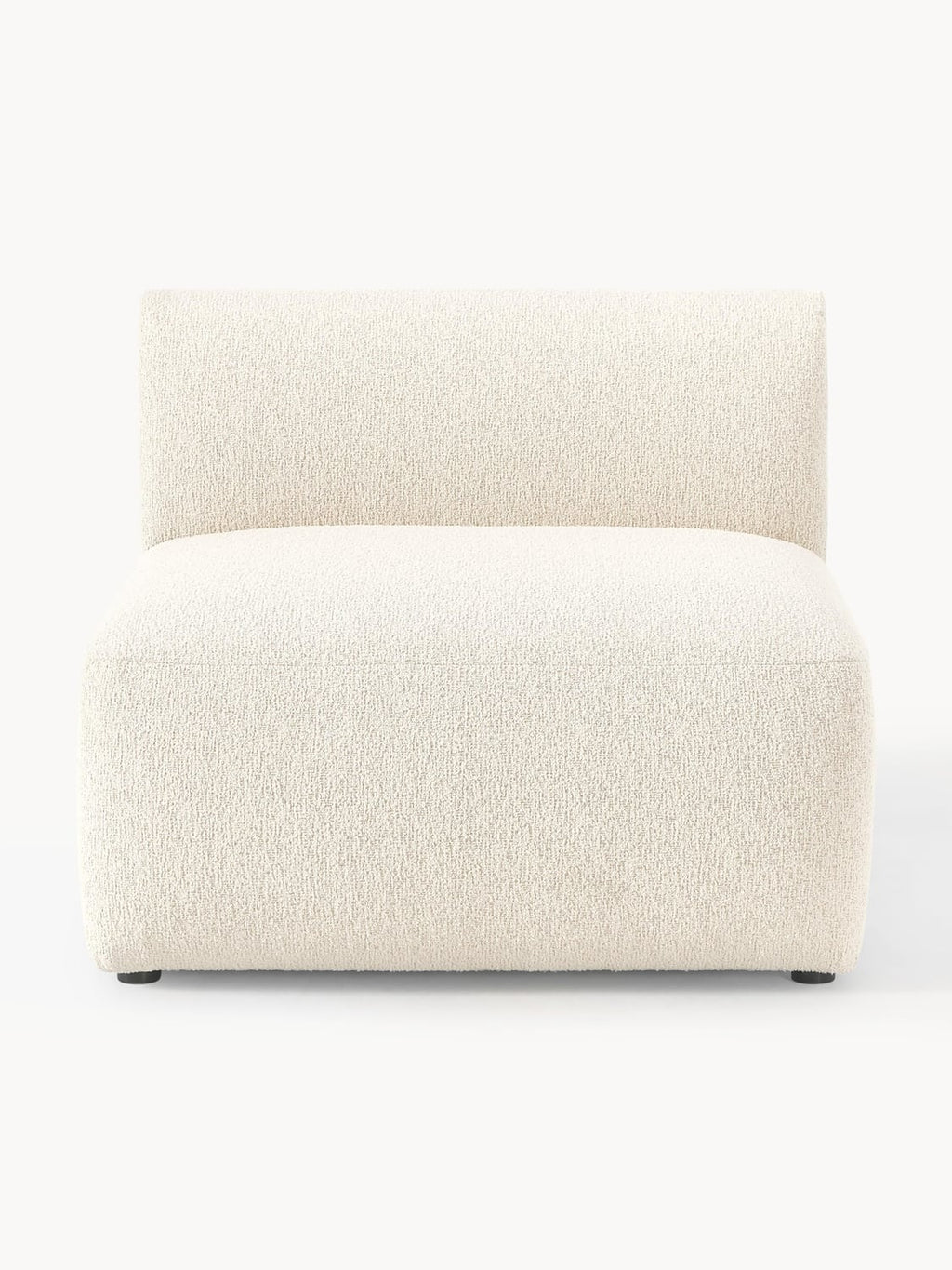 Sofia Bouclé Middle Module — Ivory