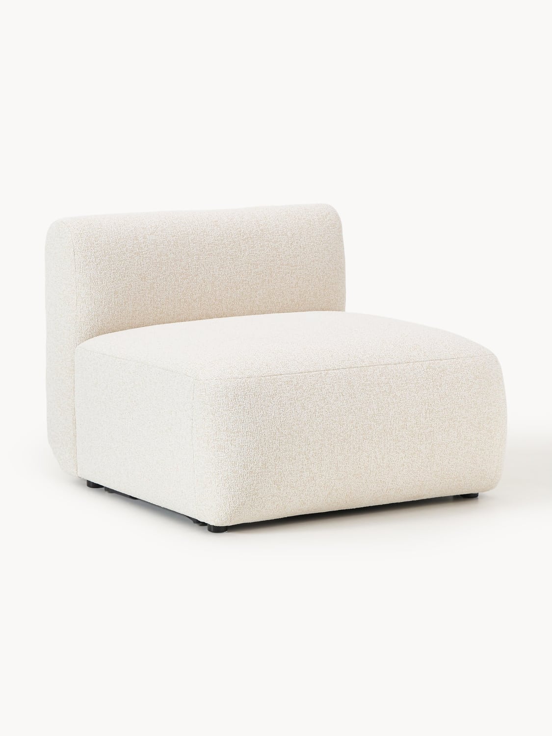 Sofia Bouclé Middle Module — Cream