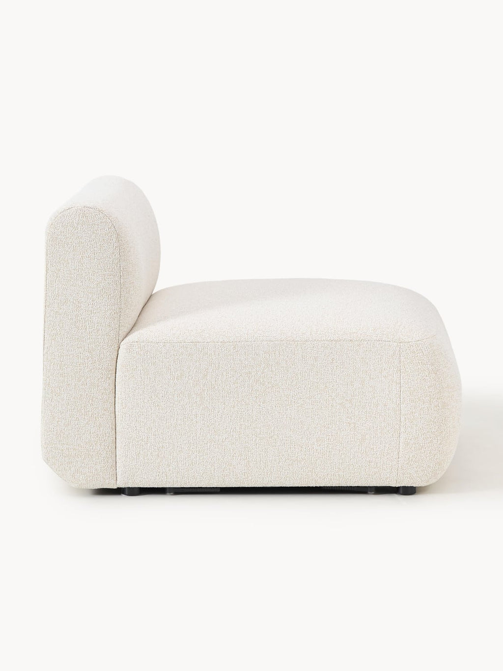 Sofia Bouclé Middle Module — Cream