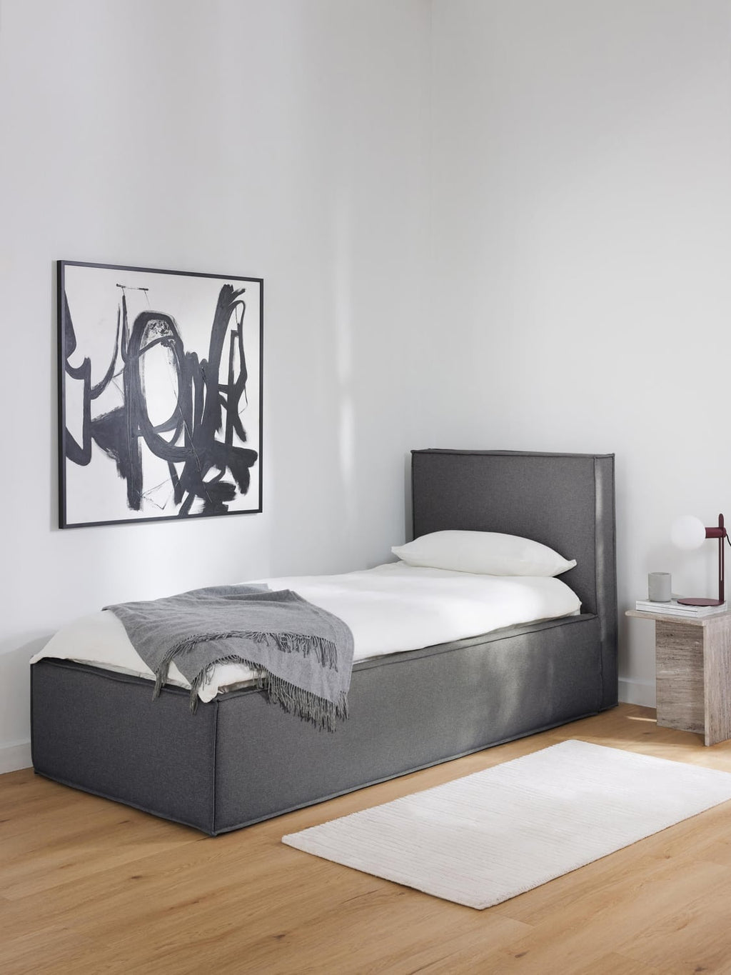 Dream Single Bed — Grey
