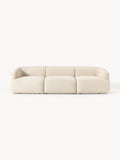 Sofia Modular Bouclé Sofa (3-seater) — Ivory