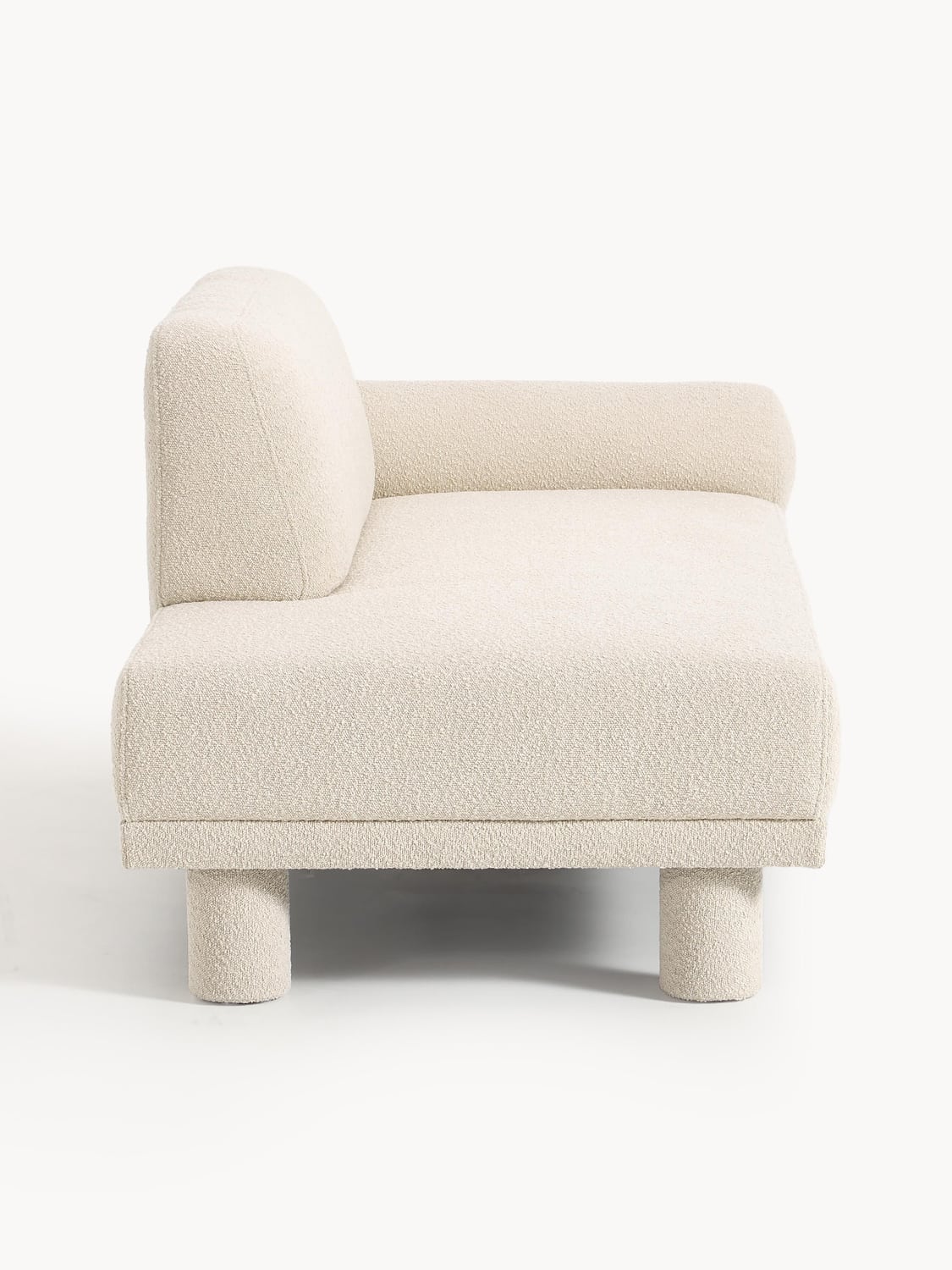 Lilo Bouclé-Ottoman — Blush