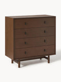 Diana Chest of Drawers in Oak — Chocolate