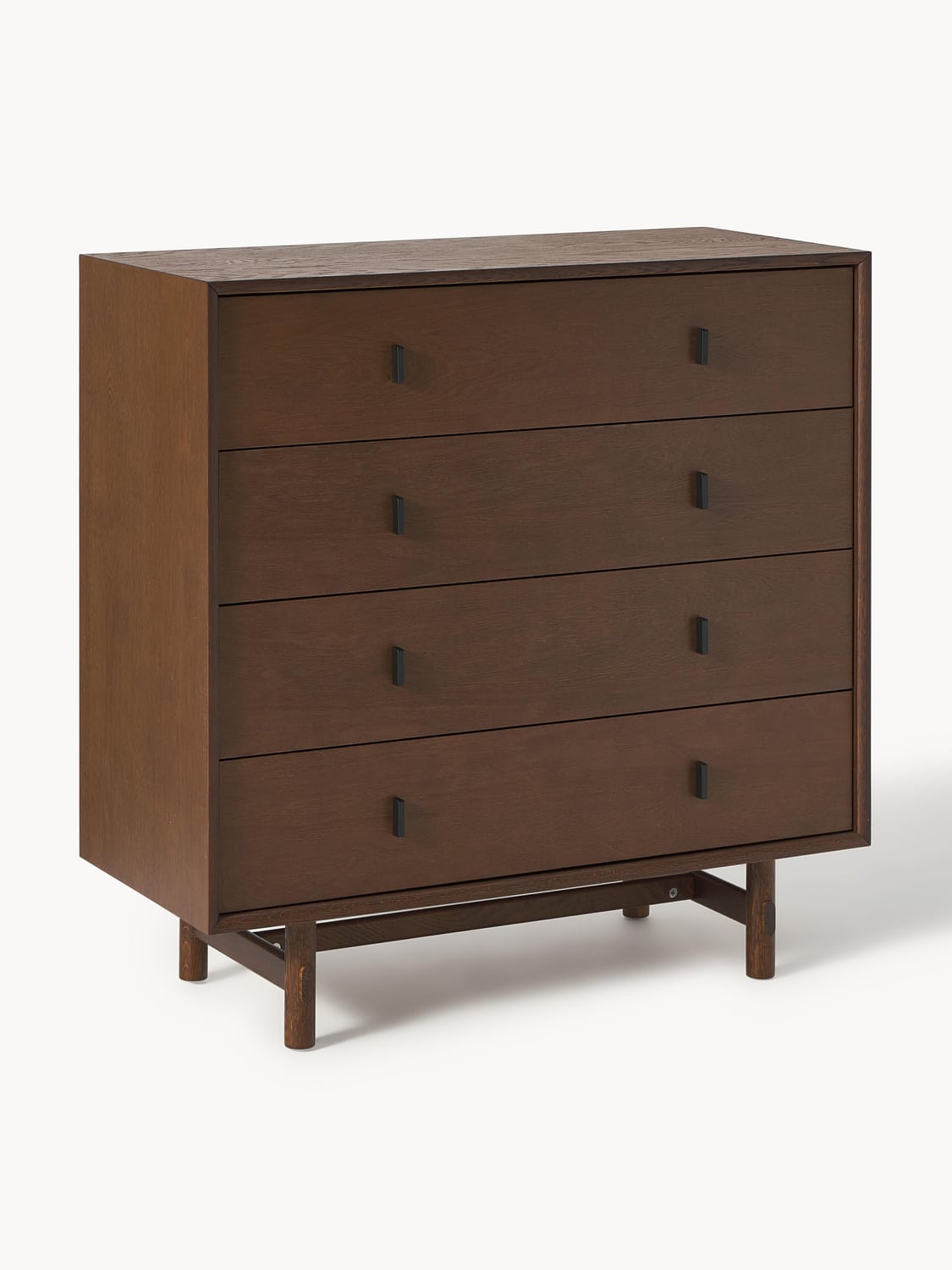 Diana Chest of Drawers in Oak — Chocolate