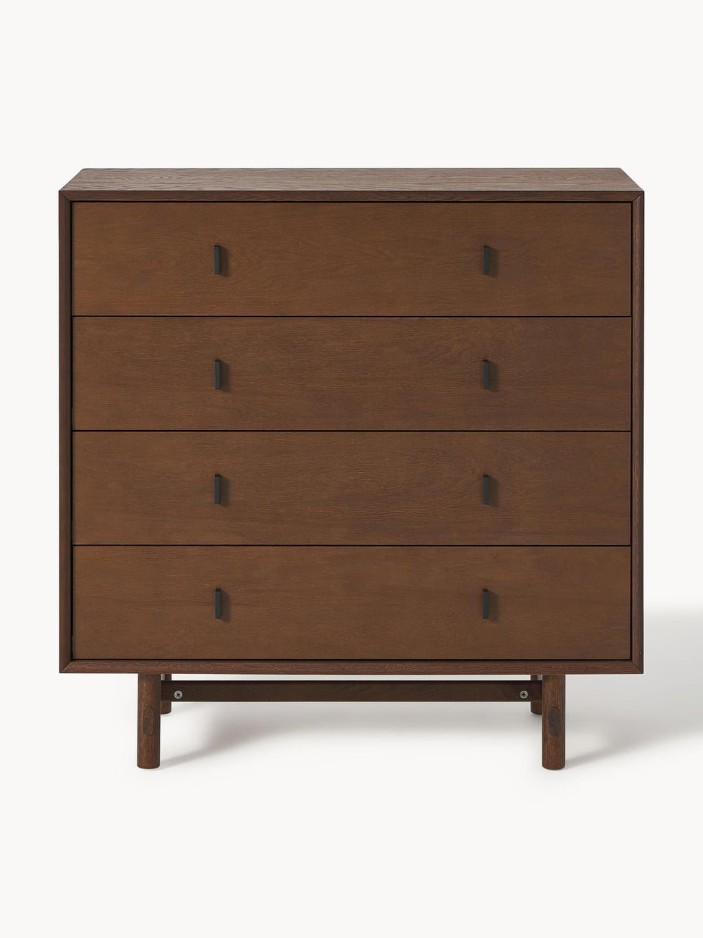 Diana Chest of Drawers in Oak — Chocolate