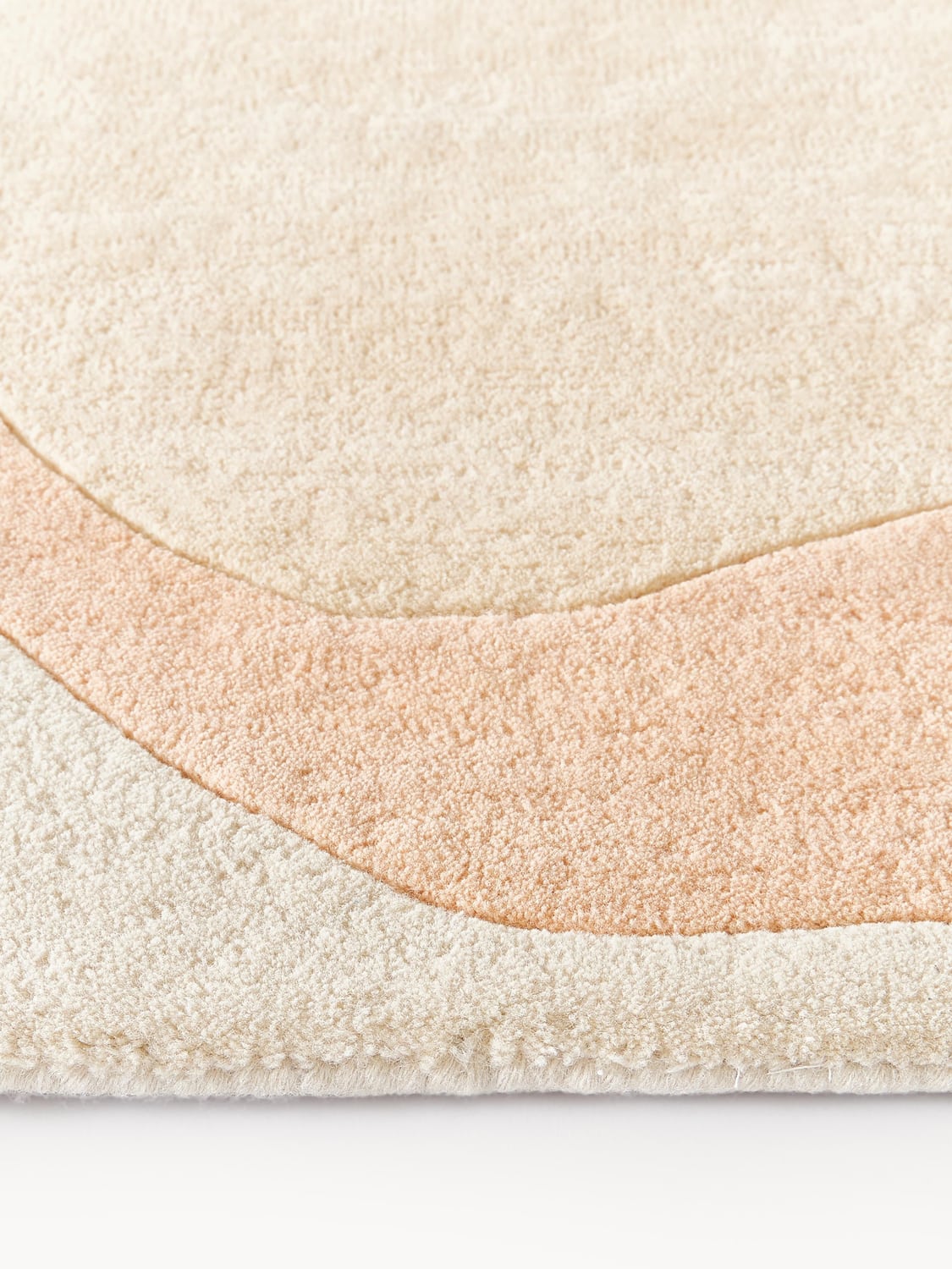Luke Hand-Tufted Wool Rug with Abstract Pattern