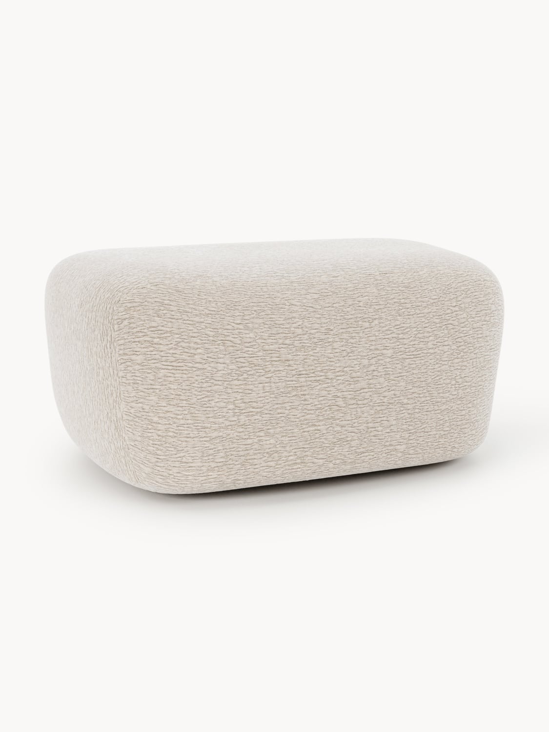 Wolke Large Sofa Ottoman — Light Grey