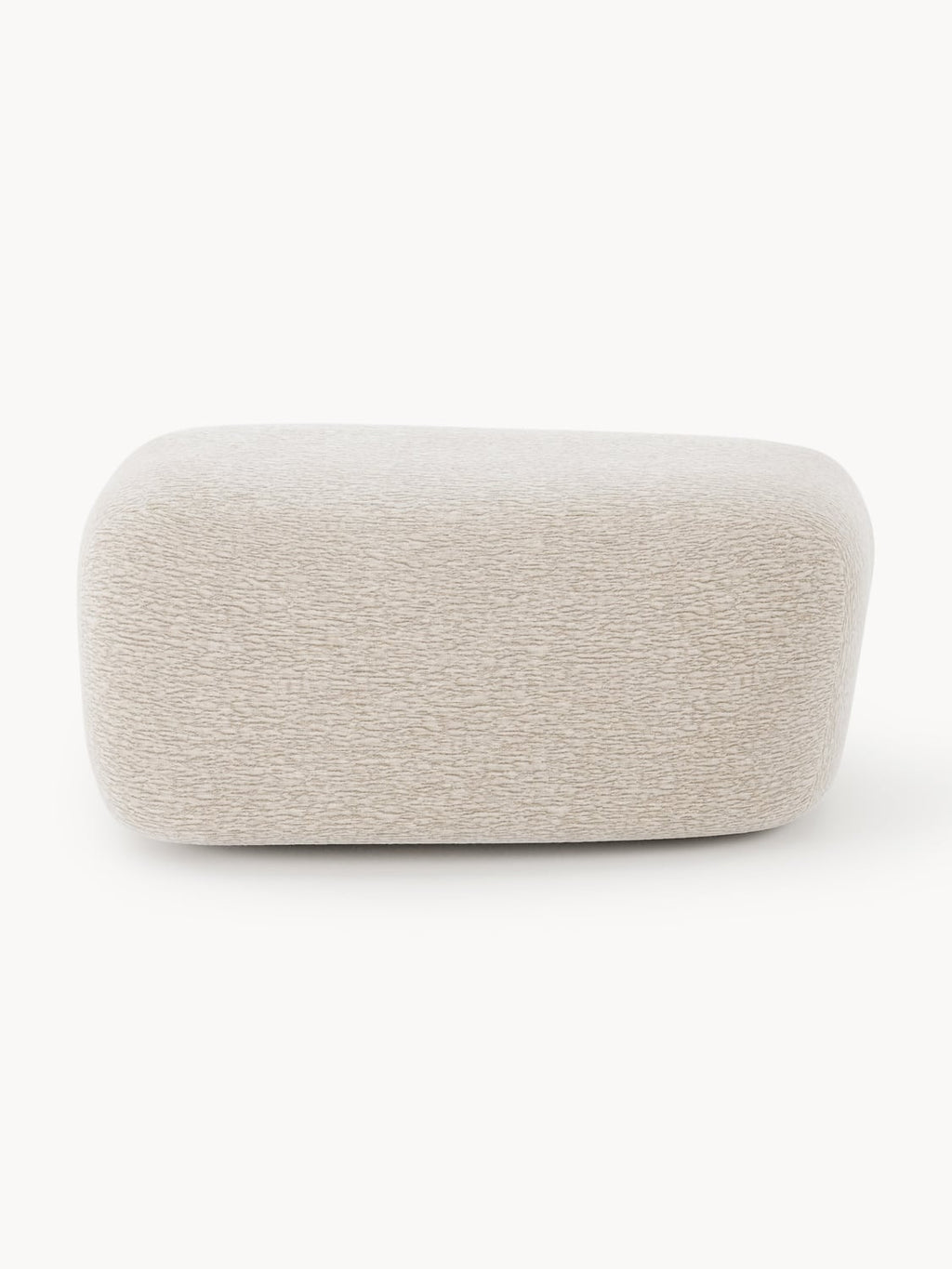 Wolke Large Sofa Ottoman — Light Grey