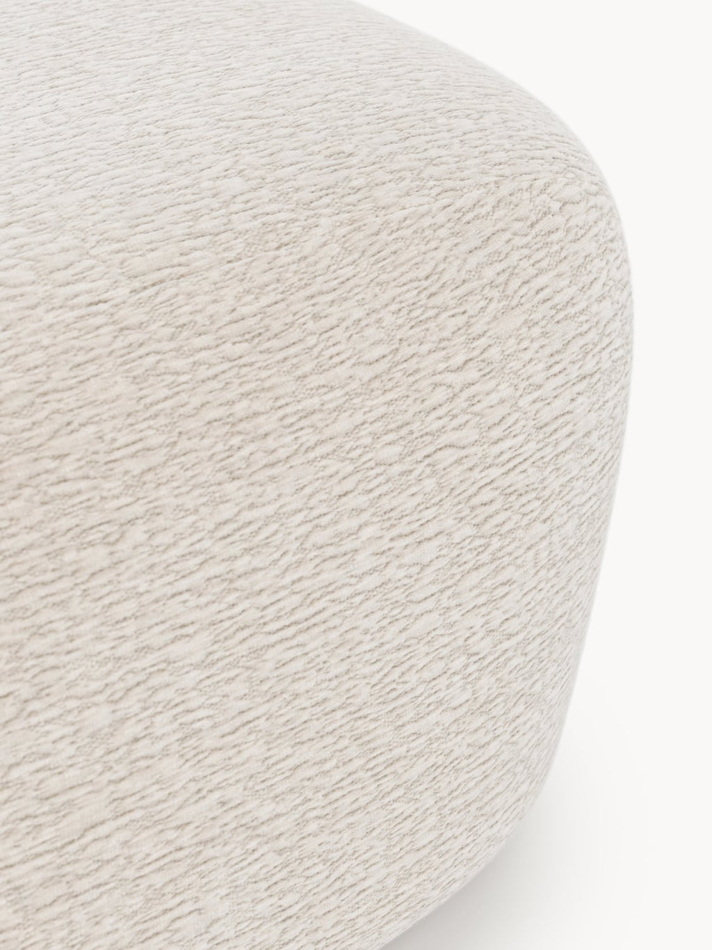 Wolke Large Sofa Ottoman — Light Grey