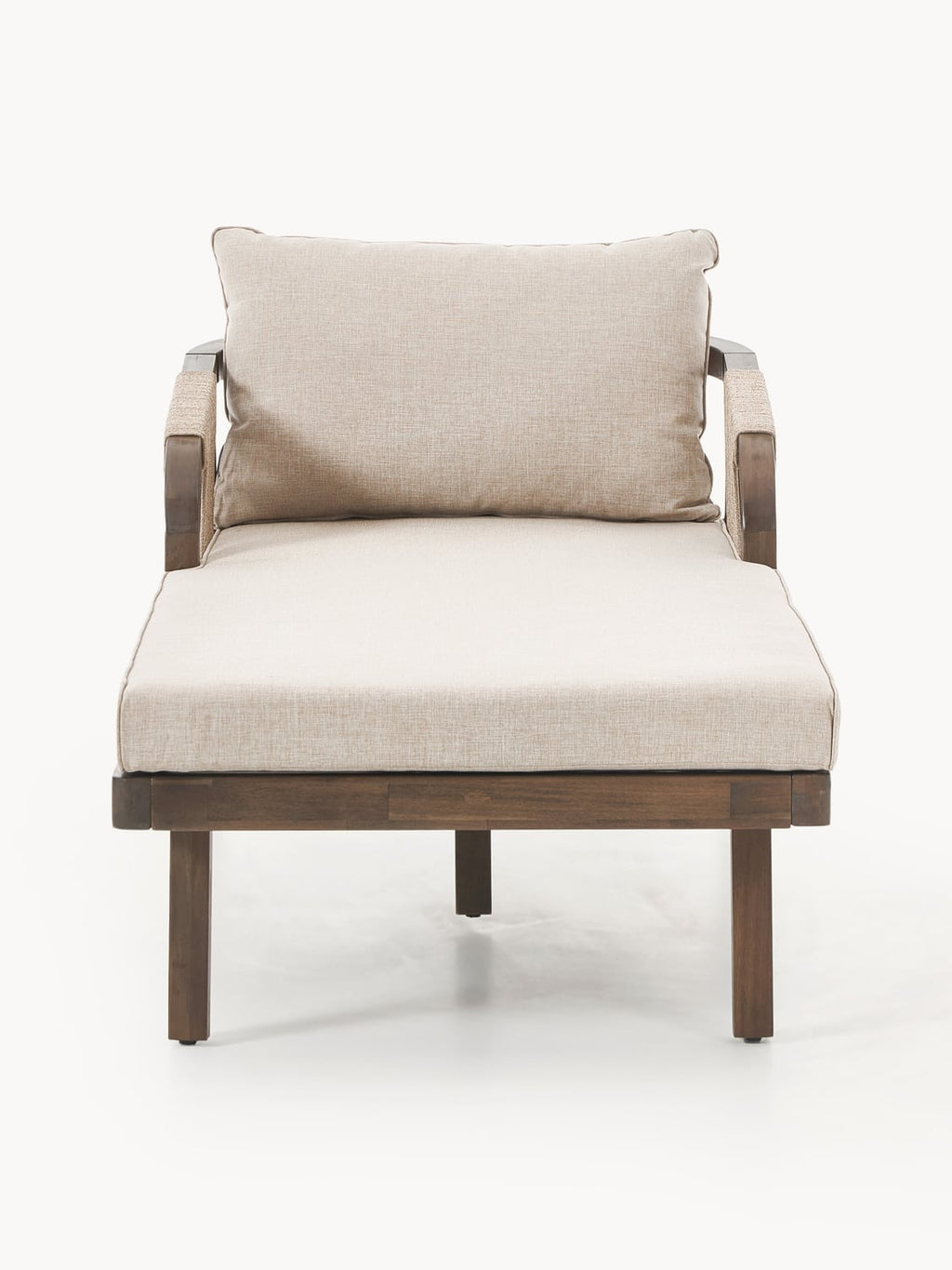 Lu Garden Daybed in Acacia — Light Grey
