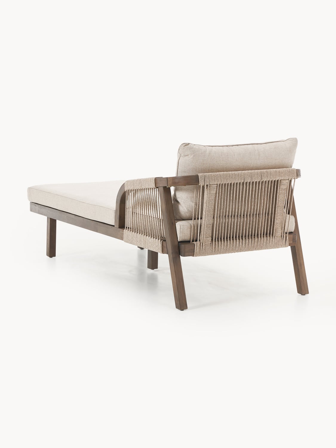 Lu Garden Daybed in Acacia — Light Grey