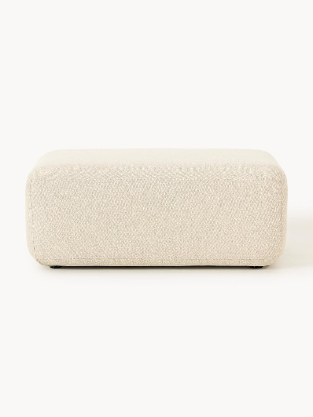 Naomi Garden Ottoman — Blush