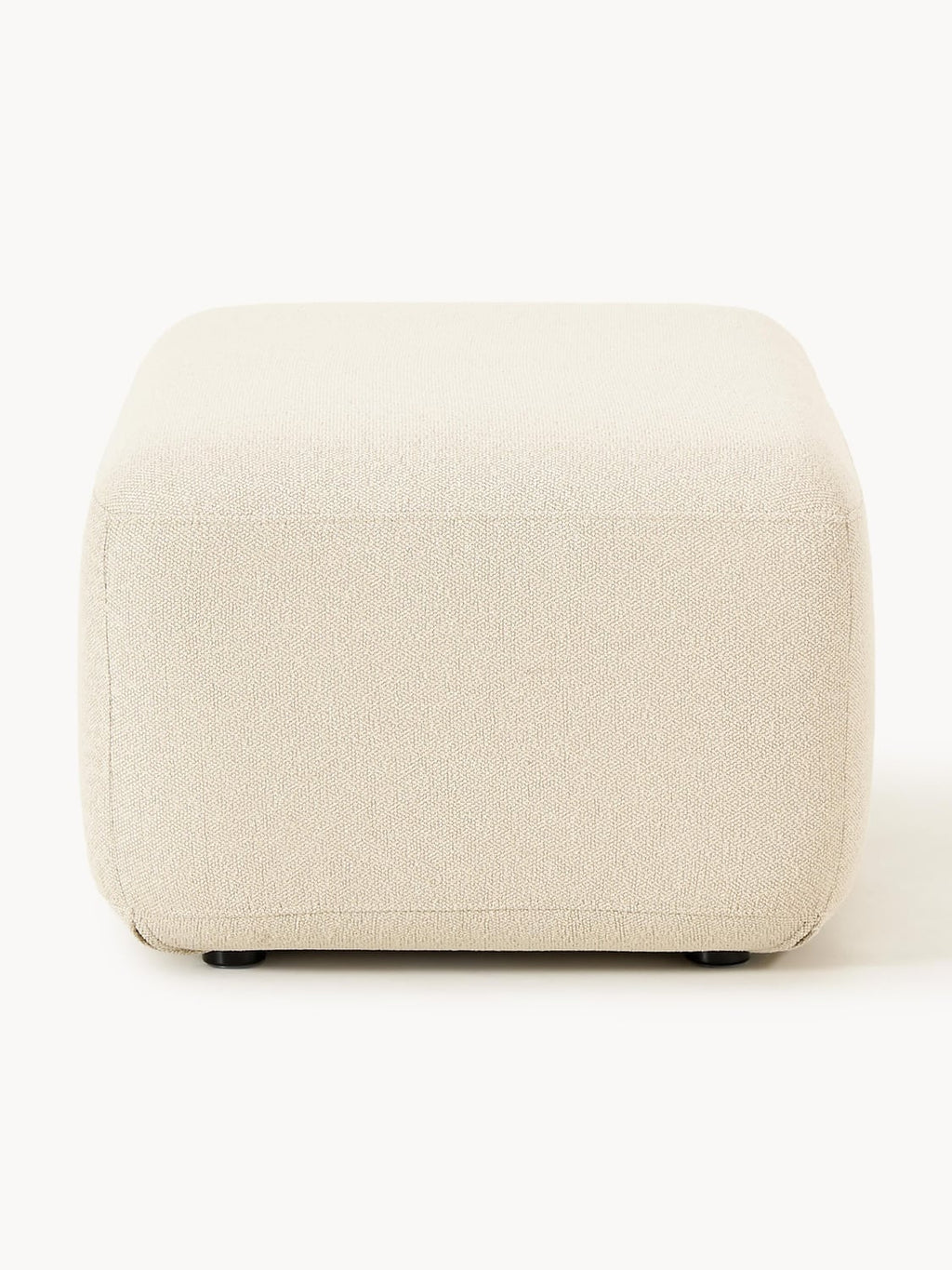Naomi Garden Ottoman — Blush