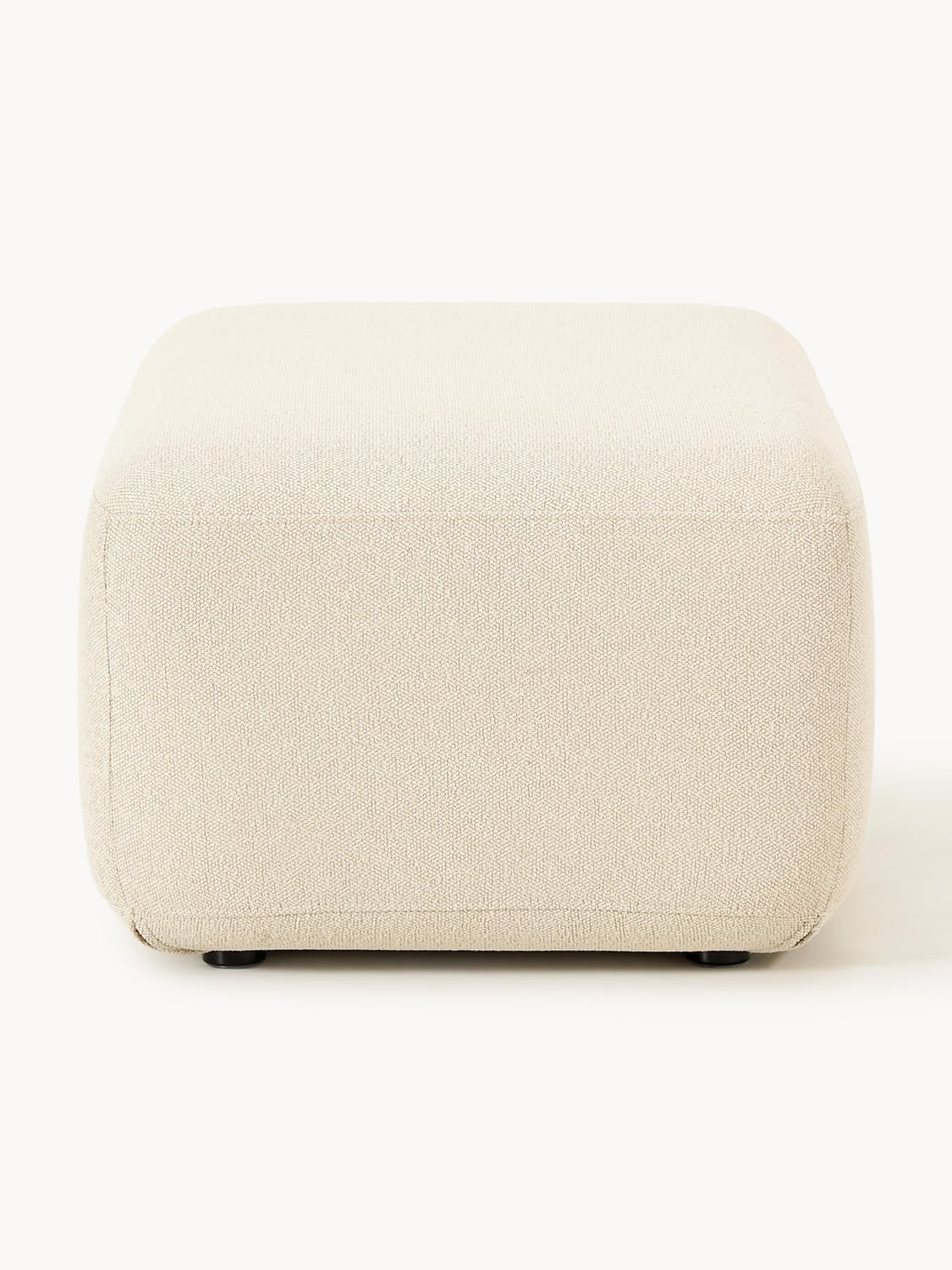 Naomi Garden Ottoman — Blush