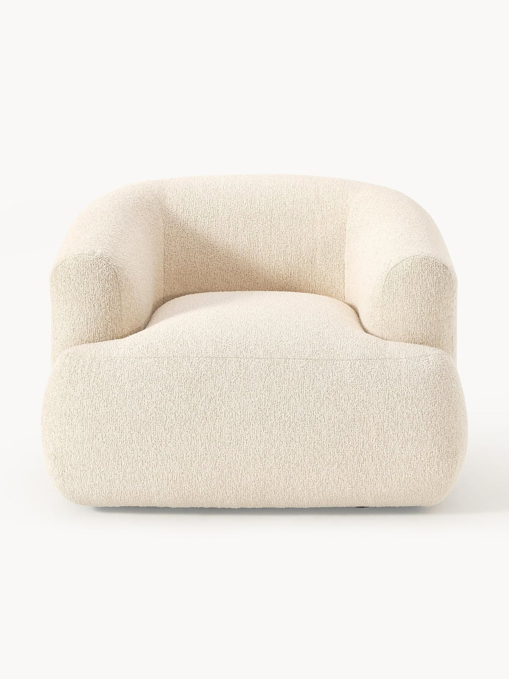 Sofia Bouclé Armchair — Blush