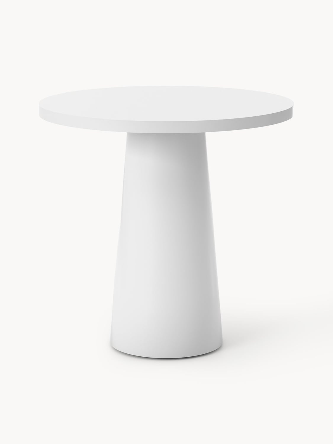 Kim Round Garden Table, in various sizes — Off-White