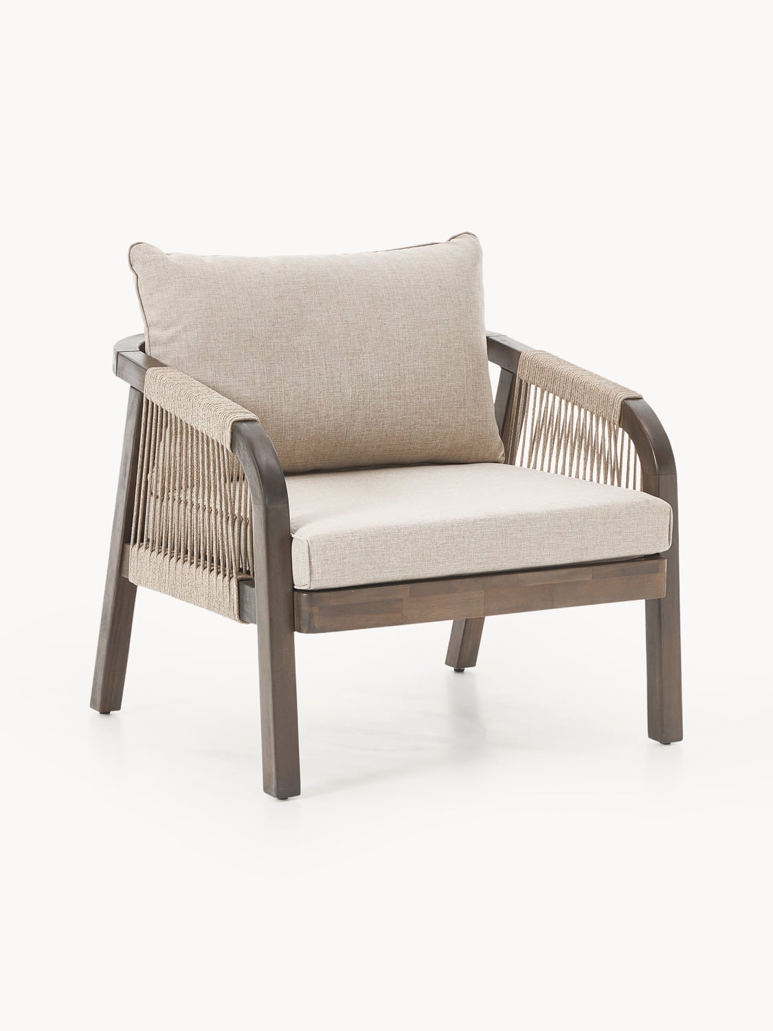Lu Garden Lounge Chair in Acacia