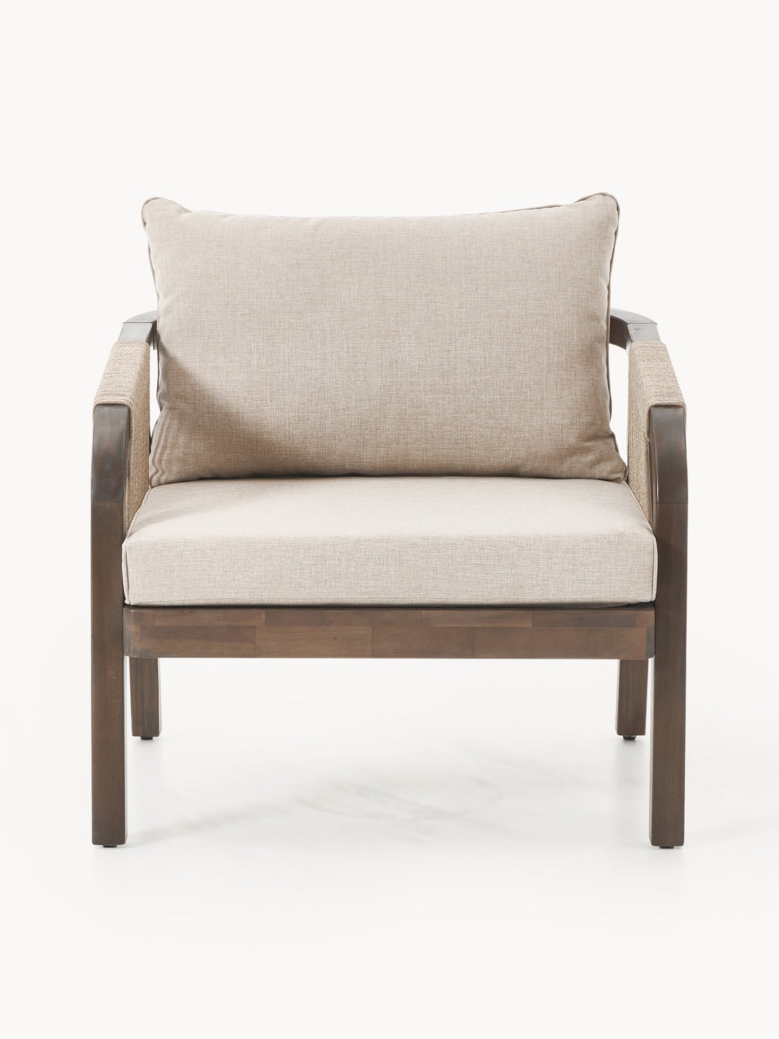Lu Garden Lounge Chair in Acacia