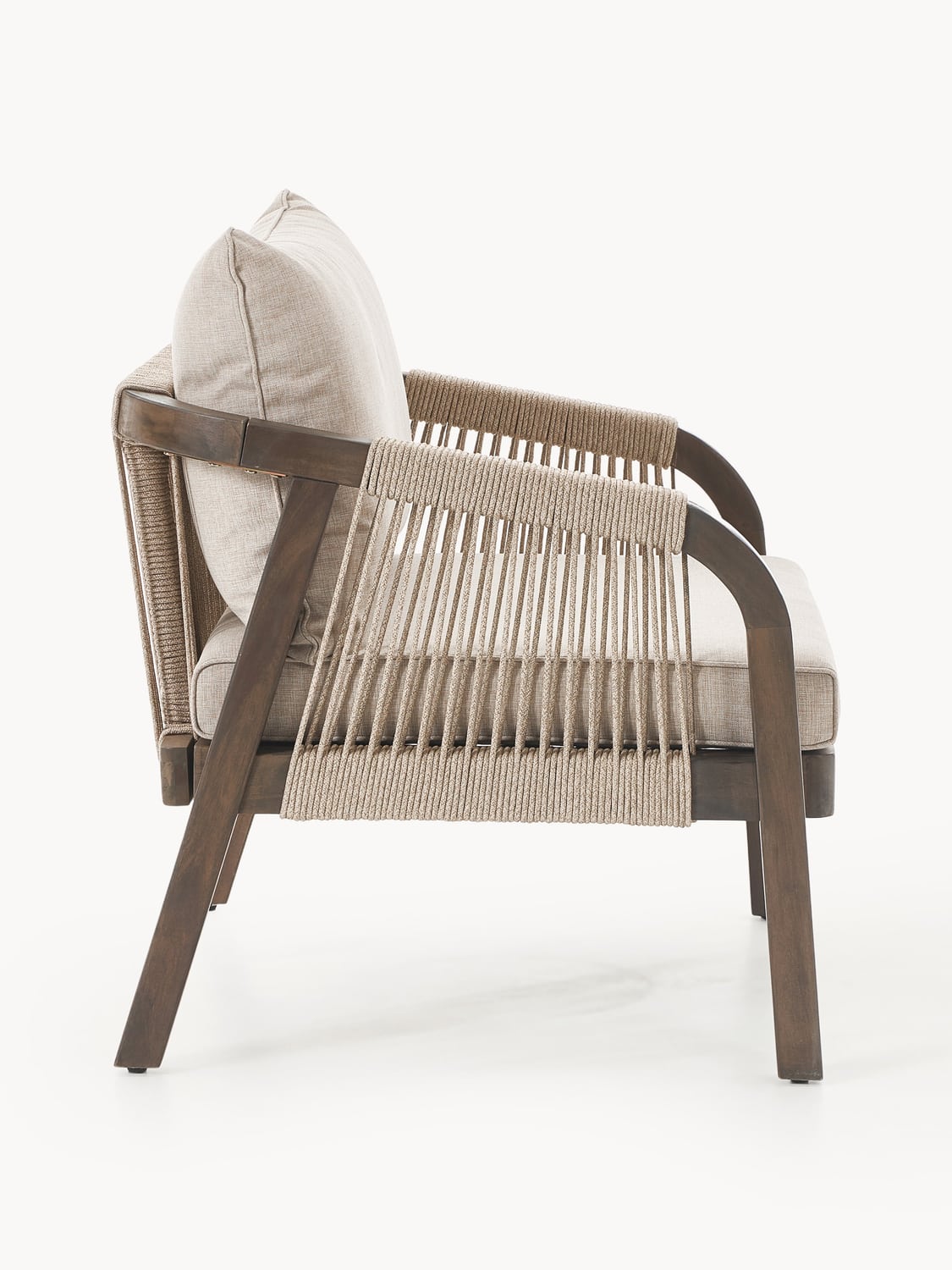 Lu Garden Lounge Chair in Acacia