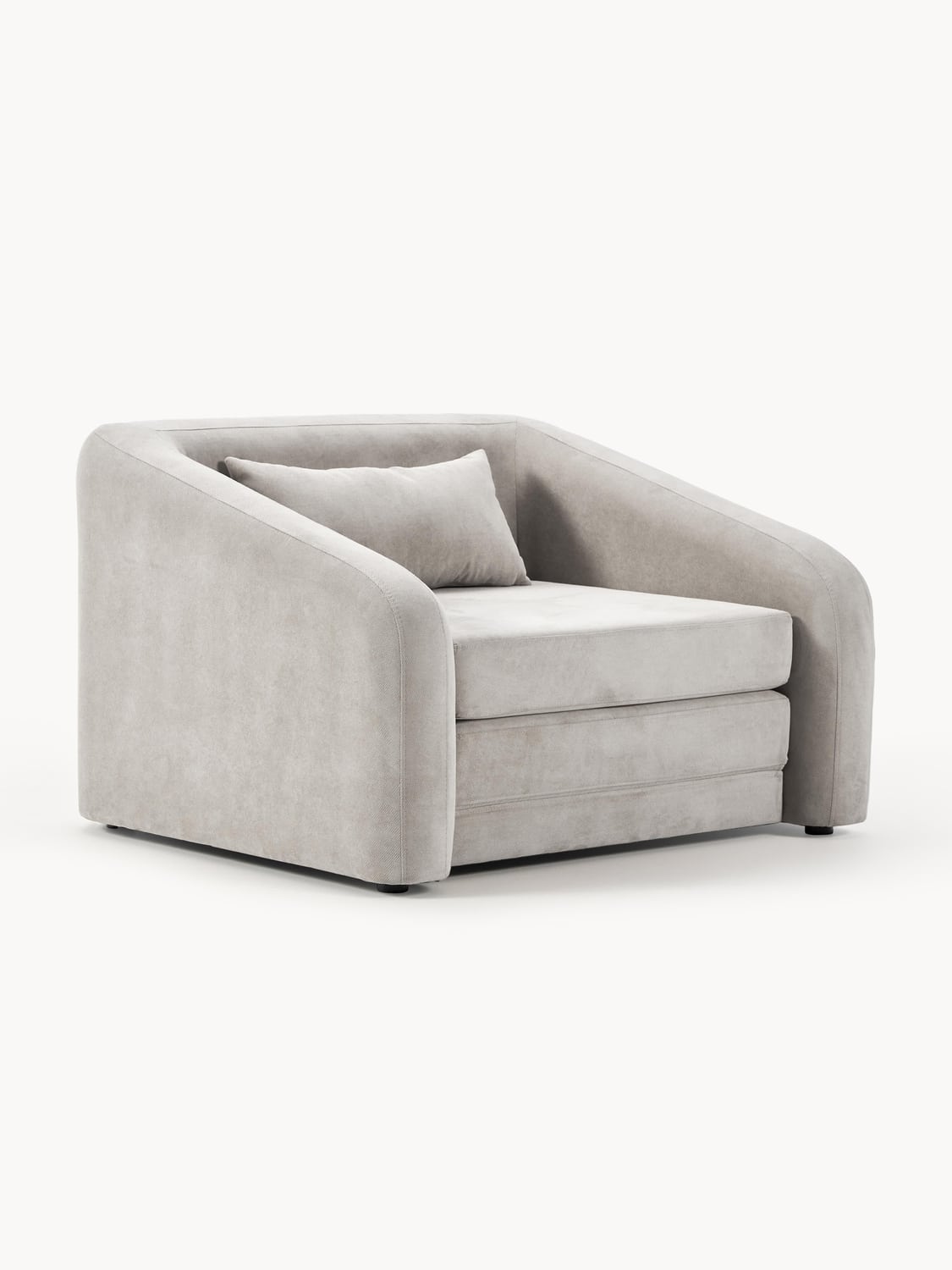 Eliot Sleeper Chair — Sand Beige