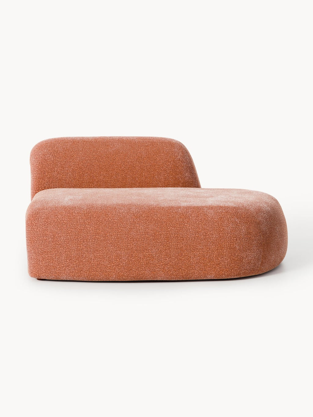 Wolke Chaise-Module — Terracotta