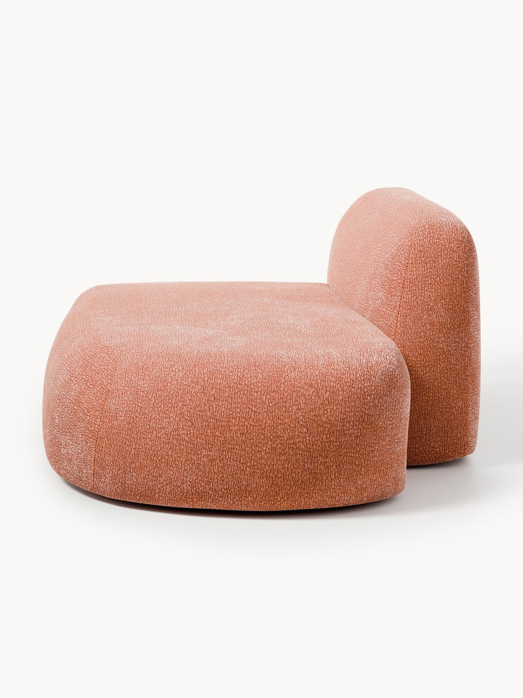 Wolke Chaise-Module — Terracotta