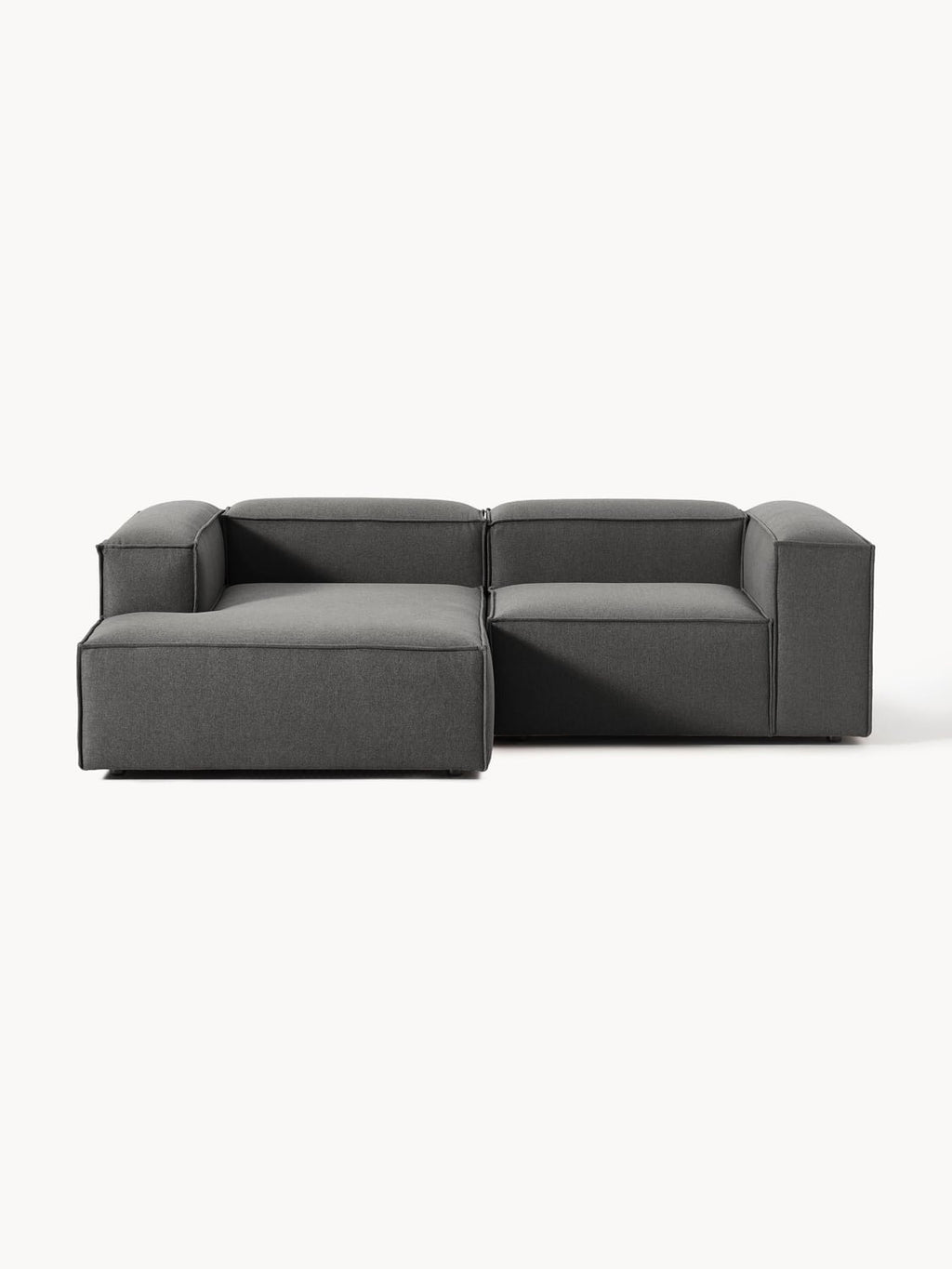 Lennon Modular Corner Sofa (2-seater) — Dark Grey