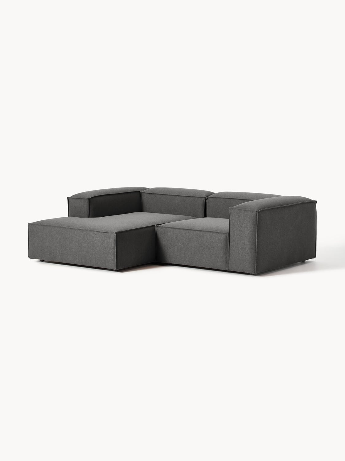 Lennon Modular Corner Sofa (2-seater) — Dark Grey