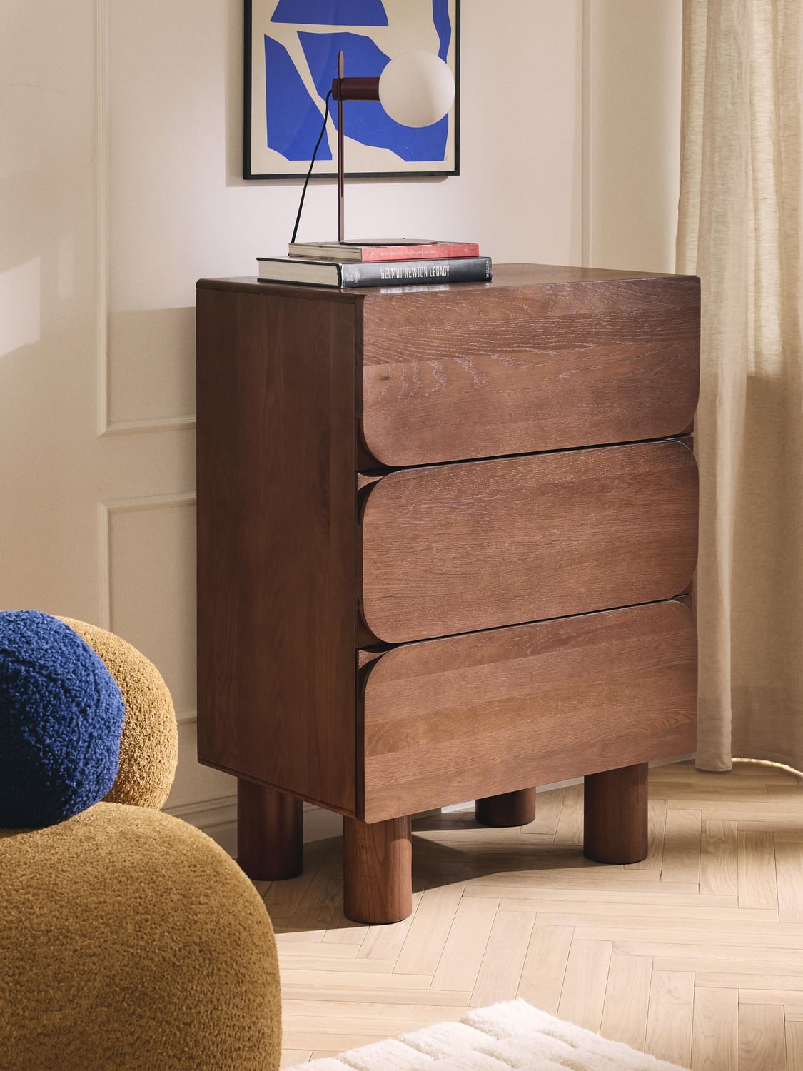 Cadi Chest of Drawers in Oak — Cognac