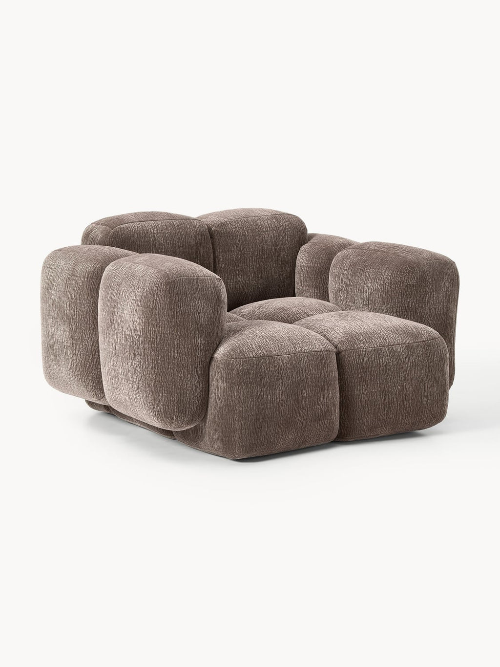 Tayla Lounge Chair — Dark Grey