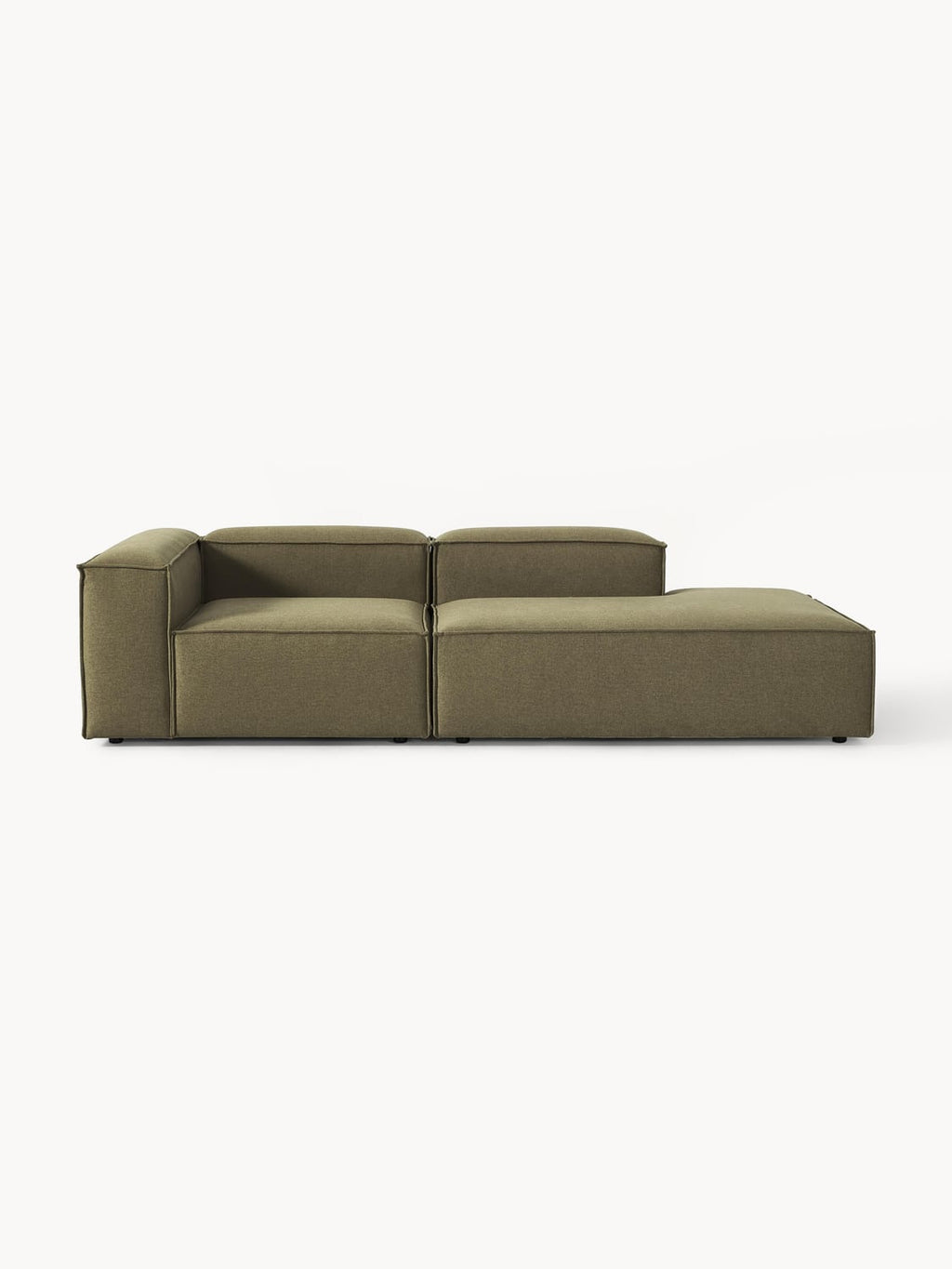 Lennon Modular Ottoman — Olive
