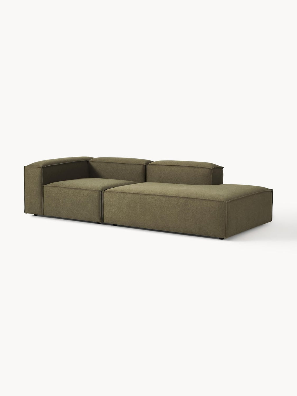 Lennon Modular Ottoman — Olive