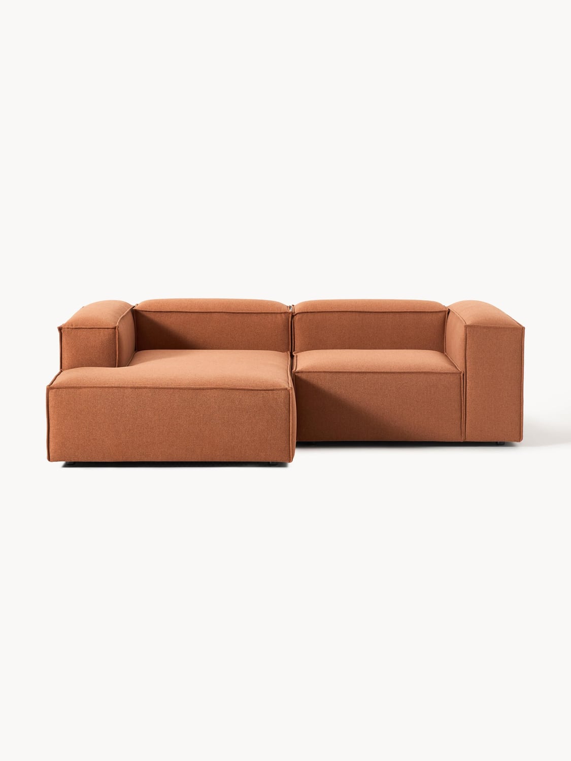 Lennon Modular Corner Sofa (2-seater) — Terracotta