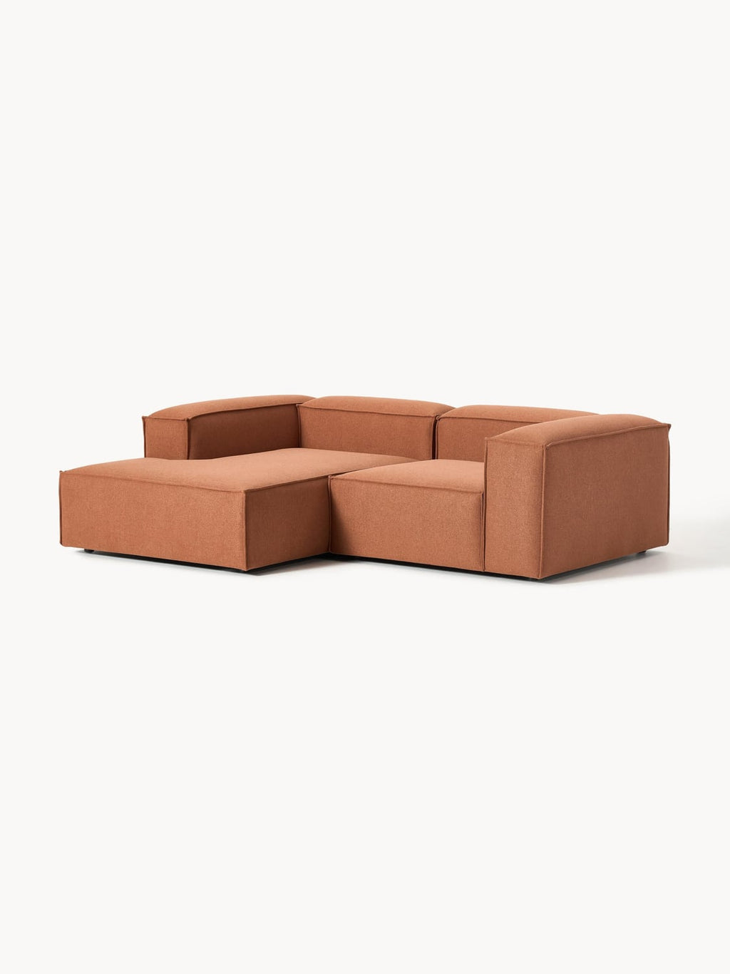 Lennon Modular Corner Sofa (2-seater) — Terracotta