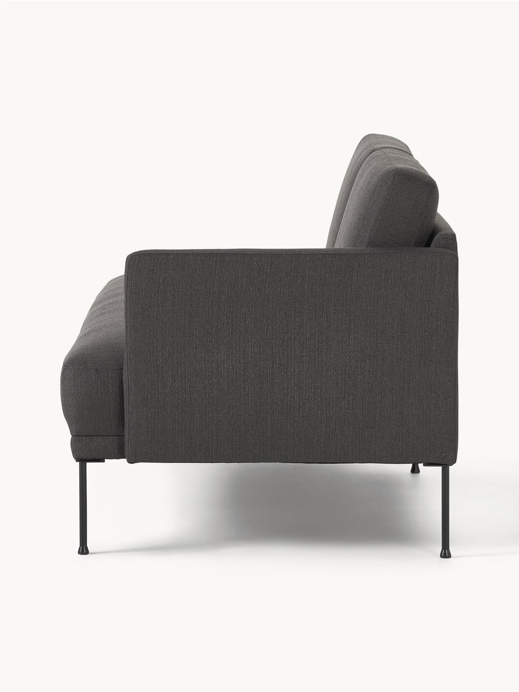 Fluente Ottoman — Dark Grey